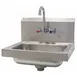 Advance Tabco 7-PS-68-X Wall Mounted Hand Sink with Wrist Faucet - 20 gauge / flyer 1 image