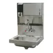 Advance Tabco 7-PS-79 17" Wall Mounted Hand Sink with Faucet, Soap & Towel Dispenser - 20 gauge 1 image