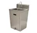 Advance Tabco 7-PS-86 25" Pedestal Mounted Hand Sink w/Hands Free Faucet, Single Foot Valve - 18 g 1 image