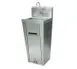 Advance Tabco 7-PS-90 17" Pedestal Mounted Hand Sink w/Hands Free Faucet, Single Foot Valve - 20 g 1 image