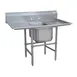 Advance Tabco 94-1-24-24RL 66" One Compartment Sink, 16"W x 20"L Bowl With 2 Drainboards 1 image
