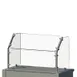 Advance Tabco AFC-60 Food Shield, Cafeteria Style, 45° Degree Angled Front 1 image