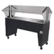 Advance Tabco B4-STU-B 62" Portable Solid Top Buffet Table with Open Base 1 image