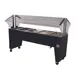 Advance Tabco B5-CPU-B 77"  Ice Cooled Portable Food Buffet Table with Open Base, (5) Pan 1 image
