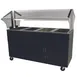 Advance Tabco BMACP4-B-SB 62" Mechanically Assisted Cold Pan Table w/ Enclosed Base, (4) Pan 1 image