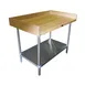 Advance Tabco BS-306 Bakers Top Work Table, 72"W X 30"D 1 image