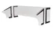 Advance Tabco BSG-SGL3 Single Side Food Shield On (3) Well Everyday Buffet 1 image
