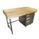 Advance Tabco BST-306R Bakers Top Work Table, 72"W X 30"D 1 image