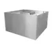 Advance Tabco CH-4242 42" x 42" x 20" Condensate Hood w/ Inner Bottom Gutter, Stainless 1 image
