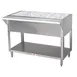 Advance Tabco CPU-2 31" Ice-Cooled Table with Undershelf, (2) Pan 1 image