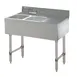 Advance Tabco CRB-42L 48" Underbar Sink Units, 2 Compartment with Right Drainboard 1 image