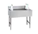 Advance Tabco CRI-16-24 24" Stainless Steel Underbar Ice Bin / Cocktail Unit, 100 lbs. Storage 1 image