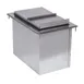 Advance Tabco D-12-IBL-X 12" Drop-In Ice Bin, 23 lbs. Capacity, Insulated 1 image