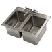 Advance Tabco DI-2-10-EC-X Special Value Drop-In Sink, 2-Compartment 1 image