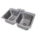 Advance Tabco DI-2-1410 Drop-In Sink, 2-Compartment 1 image