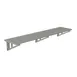 Advance Tabco DT21-6 Stainless Steel 18 Gauge Satin Slotted Wall Shelf - 72" x 21" 1 image