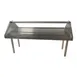 Advance Tabco DTA-79S Double Sided Slant Solid Base Rack Table Mounted Sorting Shelf 1 image