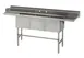 Advance Tabco DTC-3-90R-X 90" Dishtable with Potsinks, 16" Right Drainboard, 3 Bowls 1 image