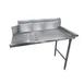 Advance Tabco DTC-S70-96R-X 95" Clean Straight Dishtable w/ Right Table, 10.5" Backsplash 1 image