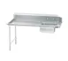 Advance Tabco DTS-S30-36L 35" Straight Soiled Dishtable w/ Left Table, Pre-Rinse Sink & Basket 1 image