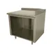 Advance Tabco EEK-SS-246 72" Special Value Cabinet Base Open Front Work Table / 16 Gauge Top 1 image