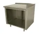 Advance Tabco EF-SS-2410 120" Cabinet Base Open Front Work Table / 14 Gauge Top 1 image