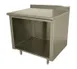 Advance Tabco EK-SS-368 96" Cabinet Base Open Front Work Table / 14 Gauge Top 1 image
