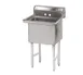 Advance Tabco FC-1-1818-X 23" One Compartment Sink, 18"W x 18"L Bowl Without Drainboards 1 image