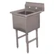 Advance Tabco FC-1-1818 23" One Compartment Sink, 18"W x 18"L Bowl Without Drainboards 1 image