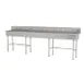 Advance Tabco FC-FM-120-F 120" Freestanding Multi-Station Hand Sink with Faucet - 16 gauge 1 image
