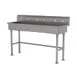 Advance Tabco FC-FM-60-ADA-F 60" Freestanding Multi-Station Hand Sink w/Wrist Faucet - 16 gauge 1 image