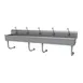 Advance Tabco FC-WM-100EF 100" Wall Mounted Hand Sink 1 image