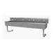 Advance Tabco FC-WM-80 80" Wall Mounted Multi-Station Hand Sink without Faucet - 16 gauge 1 image