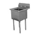 Advance Tabco FE-1-1515-X 20" One Compartment Sink, 15"W x 15"L Bowl Without Drainboards 1 image