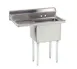 Advance Tabco FE-1-1812-18L-X 38" One Compartment Sink, 18"W x 18"L Bowl With Left-Hand Drainboards 1 image