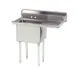 Advance Tabco FE-1-1812-18R-X 38" One Compartment Sink, 18"W x 18"L Bowl With Right-Hand Drainboards 1 image