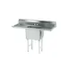 Advance Tabco FS-1-4824-24RL 96" One Compartment Sink, 48"W x 24"L Bowl With 2 Drainboards 1 image