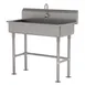 Advance Tabco FS-FM-1-EFADA 40" Freestanding Hand Sink with e-Faucet - 14 gauge 1 image