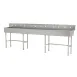 Advance Tabco FS-FM-120 120" Freestanding Multi-Station Hand Sink without Faucet - 14 gauge 1 image