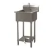 Advance Tabco FS-FM-2219FV 23" Freestanding Hand Sink without Faucet - Single Foot Valve / 14 g 1 image