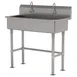 Advance Tabco FS-FM-40EF 40" Freestanding Multi-Station Hand Sink with e-Faucet - 14 gauge 1 image