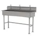 Advance Tabco FS-FM-60EF 60" Freestanding Multi-Station Hand Sink with e-Faucet - 14 gauge 1 image