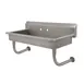 Advance Tabco FS-WM-1-ADA 40" Wall Mounted Hand Sink without Faucet - 14 gauge 1 image