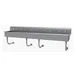 Advance Tabco FS-WM-100 100" Wall Mounted Multi-Station Hand Sink without Faucet - 14 gauge 1 image