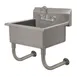 Advance Tabco FS-WM-2721-F 27"  Wall Mounted Hand Sink with Faucet - 14 gauge 1 image
