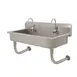 Advance Tabco FS-WM-40EF 40" Wall Mounted Multi-Station Hand Sink with e-Faucet - 14 gauge 1 image