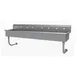 Advance Tabco FS-WM-80 80" Wall Mounted Multi-Station Hand Sink without Faucet - 14 gauge 1 image