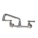 Advance Tabco K-101 Faucet, 8" Oc, Splash Mounted with 8" Swing Spout, Lead Free 1 image