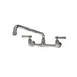 Advance Tabco K-11 Faucet, 8" Oc, Splash Mounted with 14" Swing Spout, Lead Free 1 image