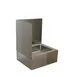Advance Tabco K-293L Left Side & Back Wall Splash For 9-Op-33 Mop Sink (Field Installed By Others) 1 image
